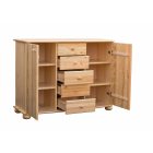 Anikó 2 ajtós, 5 fiókos komód