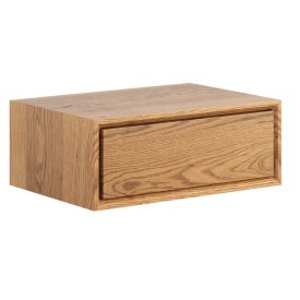 Arceto tölgy éjjeliszekrény, olajozott, fali