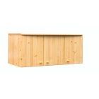 Claudia 3 ajtós szekrény magasító