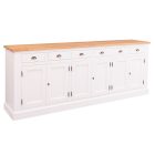 Jutka 6 ajtós, 6 fiókos komód