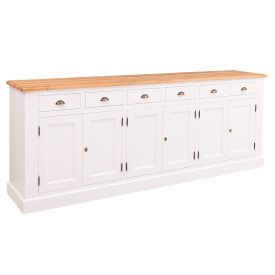 Jutka 6 ajtós, 6 fiókos komód