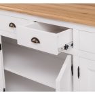 Jutka 6 ajtós, 6 fiókos komód