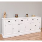 Jutka 6 ajtós, 6 fiókos komód