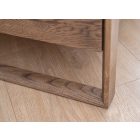 Arceto franciaágy, füstölt tölgy