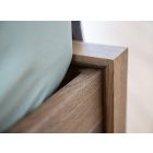 Arceto franciaágy, füstölt tölgy