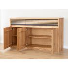 Rapolla 3 ajtós tölgy komód