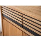 Rapolla 3 ajtós tölgy komód