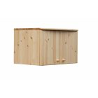 Claudia 2 ajtós szekrény magasító (62 cm mély)