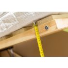 Liza ágyneműtartós francia ágy ( gázrugós )