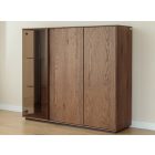 Carlo alacsony, széles vitrines komód TAB