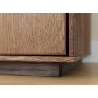 Carlo alacsony, széles vitrines komód TAB