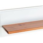 Torniella falipolc, fehér + méz