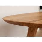 Osvaldo ovális tölgy dohányzó asztal 95 x 96