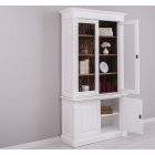 Direktor 2 ajtós üveges szekrény (K-75-75)