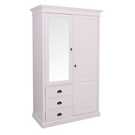 Magor 2 ajtós, 3 kis fiókos, tükrös szekrény