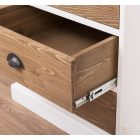 Magor 2 ajtós, 3 kis fiókos, tükrös szekrény