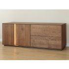 Carlo üveges TV komód 165 cm TAB