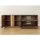 Carlo üveges TV komód 165 cm TAB