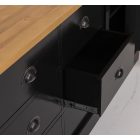 Direktor 4 -es üveges szekrény (K-295-72)