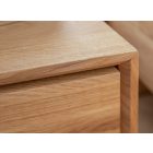 Arceto tölgy éjjeliszekrény, olajozott