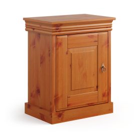 Torniella éjjeliszekrény,  méz színű