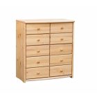 Zsombor 5 fiókos széles komód