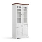 Berbenno 2 ajtós vitrines szekrény F+D