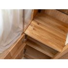 Carlo keskeny vitrin szekrény