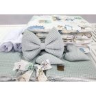 Mózeskosár - natúr + szürke