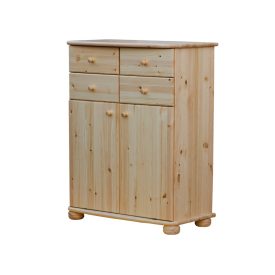 Anikó 2 ajtós, 4 fiókos komód