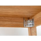 Violet tölgy asztal 110