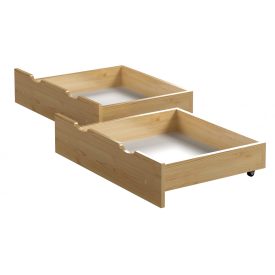 Dupla ágyneműtartó fiók, gyerekágyakhoz-