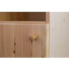 Claudia vitrines nyitott, keskeny szekrény