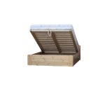 Zsombor ágyneműtartós (gázrugós) franciaágy