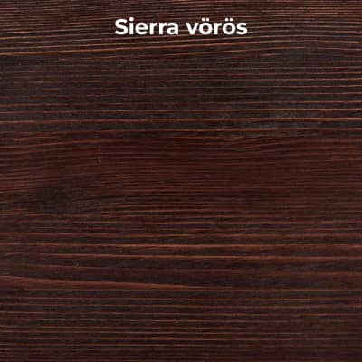 Sierra vörös (mélyrecsiszolt)